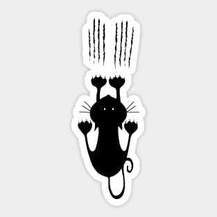 Scratch Cat Sticker